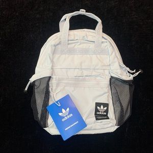 NWT adidas Middie backpack light blue halo